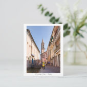 Straat Comacchio Briefkaart (Staand voorkant)