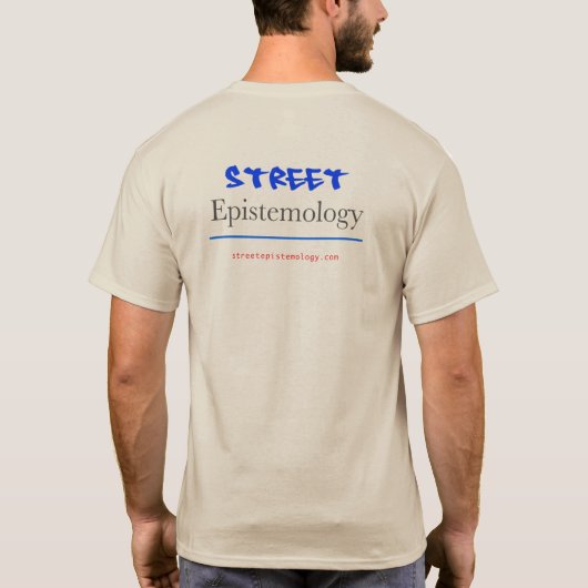 Straat Epistemology T-shirt (Achterkant)