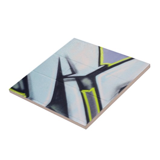 Straat Graffiti Arrows Tegeltje (Zijkant)