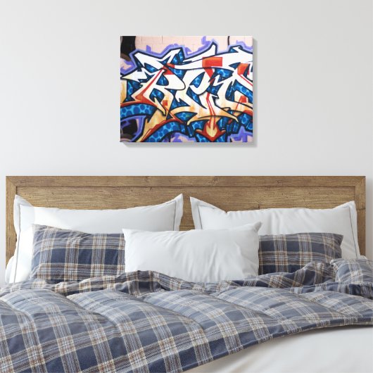 Straat Graffiti Art Canvas Afdruk (Insitu (Slaapkamer))