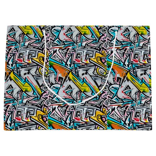 Straat Graffiti Groot Cadeauzakje (Voorkant)