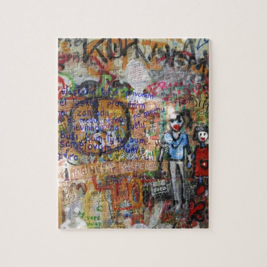 Straat Graffiti Kunstwerk Legpuzzel (Verticaal)