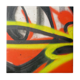 Straat Graffiti Tegeltje