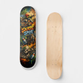 STRAAT GRIND PERSOONLIJK SKATEBOARD (Voorkant)