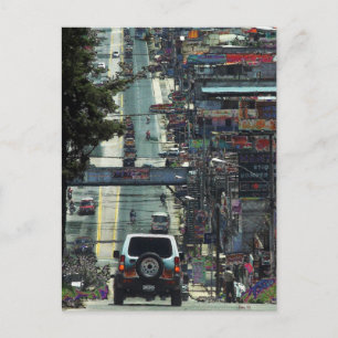 Straat Guatemala Briefkaart
