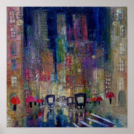 Straat, hedendaagse kunst. poster (Voorkant)