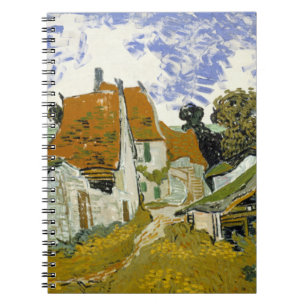 Straat in Auvers-sur-Oise Vincent  van Gogh    Notitieboek