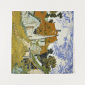 Straat in Auvers-sur-Oise Vincent van Gogh Wandkleed (Voorkant (horizontaal))