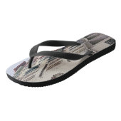 Straat in Bayonne Teenslippers (Schuin)