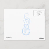 Straat in Bellagio, Briefkaart Como-meer (Achterkant)