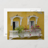 Straat in Cartagena Briefkaart (Voorkant / Achterkant)