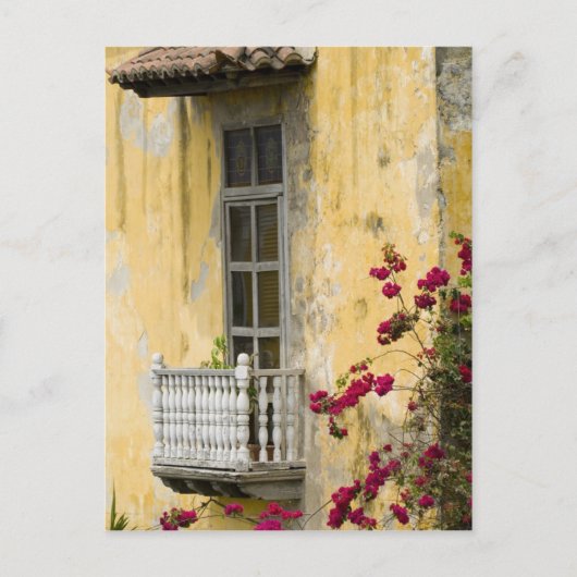 Straat in Cartagena Briefkaart (Voorkant)