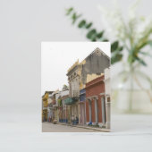 Straat in Cartagena Briefkaart (Staand voorkant)