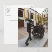 Straat in Cartagena, Colombia Briefkaart (Voorkant / Achterkant)