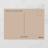 Straat in de buurt van Lahore Punjab Pakistan Briefkaart (Achterkant)