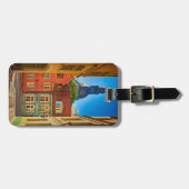 Straat in de Oude Stad | Estland Bagagelabel (Voorkant horizontaal)