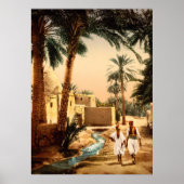 Straat in de oude stad, II, Biskra, Algerije Poster (Voorkant)