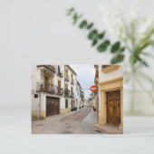 Straat in de stad Cordoba Briefkaart (Staand voorkant)