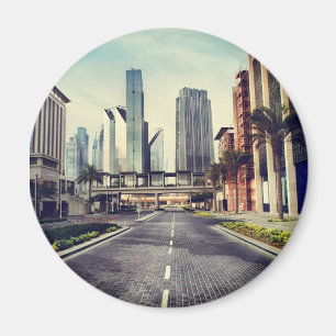Straat in Dubai Magneet