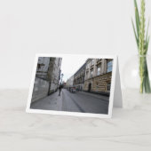 Straat in Krakau, Polen Kaart (Voorkant)