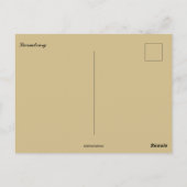 Straat in Luxemburg Briefkaart (Achterkant)