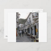 Straat in Mijas, Spanje Briefkaart (Voorkant / Achterkant)