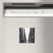 Straat in NY stad B&W Magneet (Insitu (Vaatwasser))