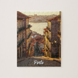 Straat in Porto Portugal Reizen Legpuzzel