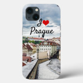 Straat in Praag Case-Mate iPhone Case (Achterkant)