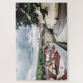 Straat in Praag Legpuzzel (Verticaal)