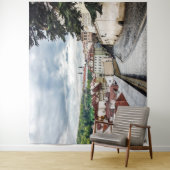 Straat in Praag Wandkleed (In situ)