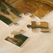 Straat in Sainte-Adresse Monet Fine Art Legpuzzel (Zijkant)