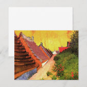 Straat in Saintes Maries door Vincent van Gogh (Voorkant / Achterkant)