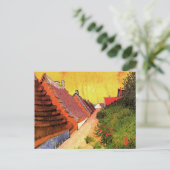 Straat in Saintes Maries door Vincent van Gogh Briefkaart (Staand voorkant)