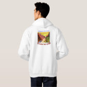 Straat in Saintes-Maries door Vincent van Gogh Hoodie (Achterkant volledig)