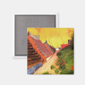 Straat in Saintes Maries door Vincent van Gogh Magneet (Voorkant / Achterkant)