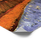 Straat in Saintes Maries door Vincent van Gogh Poster (Hoek)