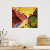 Straat in Saintes-Maries door Vincent van Gogh Poster (Keuken)