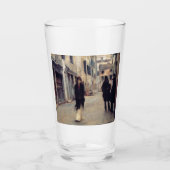 Straat in Venetië (Elegant Woman) (Singer Sargent) Glas (Voorkant)