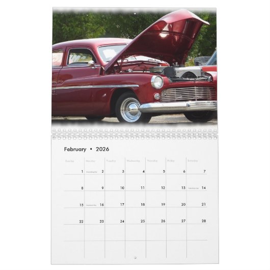  straat kalender (Feb 2026)