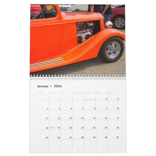  straat kalender (Jan 2026)