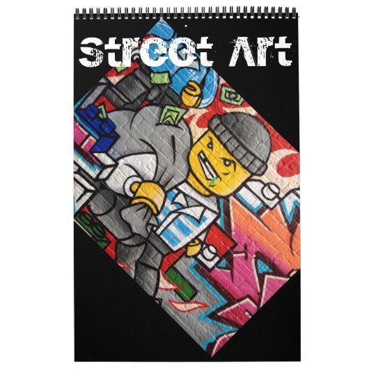 straat kunst 2026 kalender (Hoes)