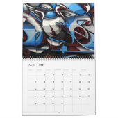 straat kunst 2027 kalender (Mar 2027)