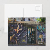 Straat Kunst Aveiro Portugal Briefkaart (Voorkant / Achterkant)