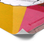 Straat Kunst van Las Palmas Poster (Hoek)