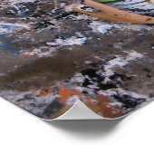 Straat Kunst van Las Palmas Poster (Hoek)