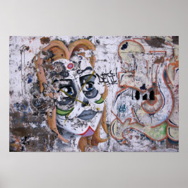 Straat Kunst van Las Palmas Poster