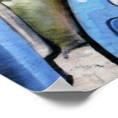 Straat Kunst van Las Palmas Poster (Hoek)