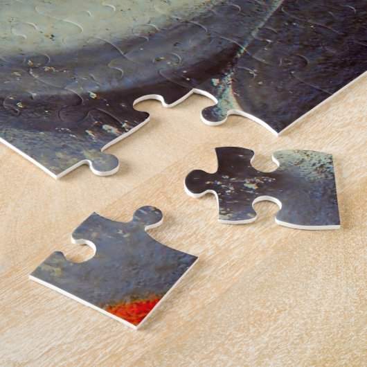 Straat Kunst van Madrid. Legpuzzel (Zijkant)