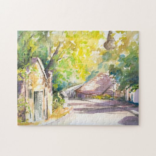 Straat Legpuzzel (Horizontaal)